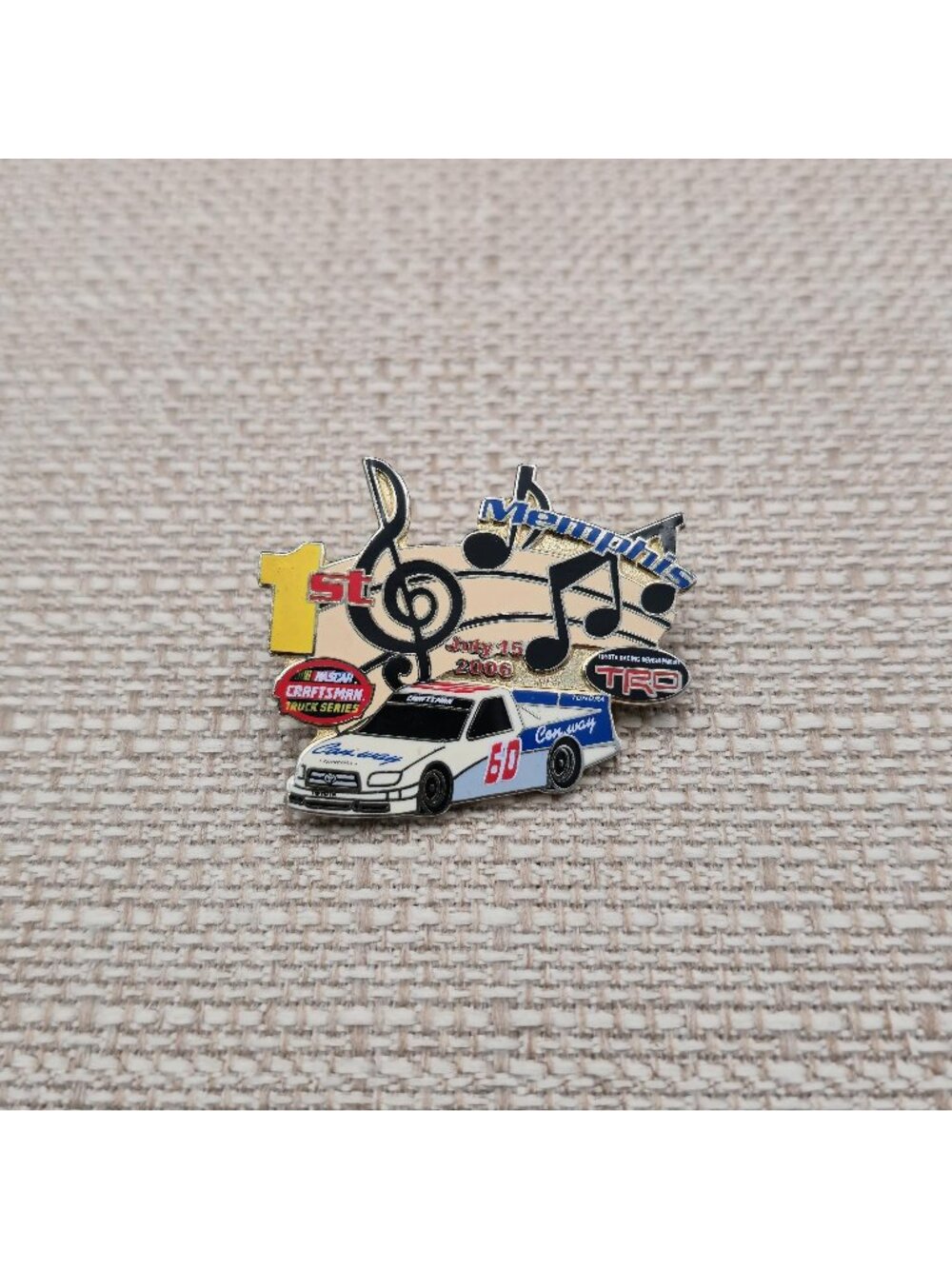 2006 Jack Sprague Memphis Winner NASCAR Truck Series Toyota TRD Pin A8032
